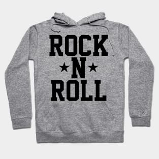 rock n roll logo Hoodie